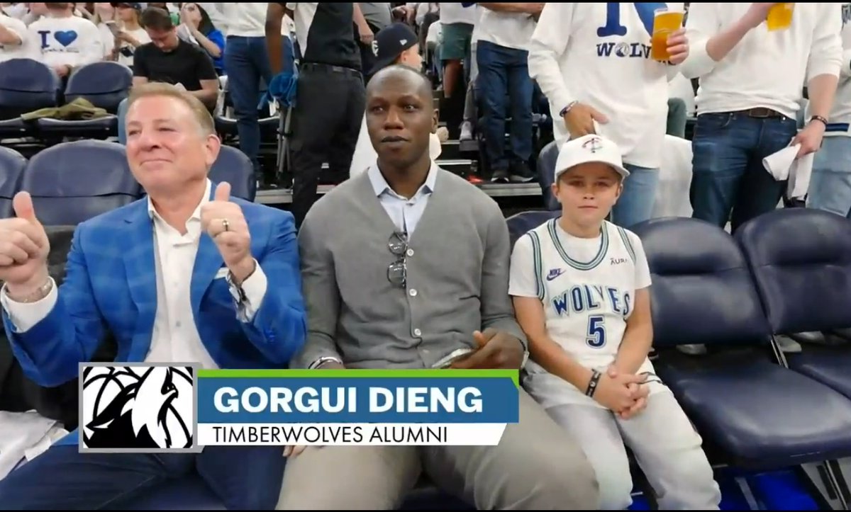 Gorgui is in the building!