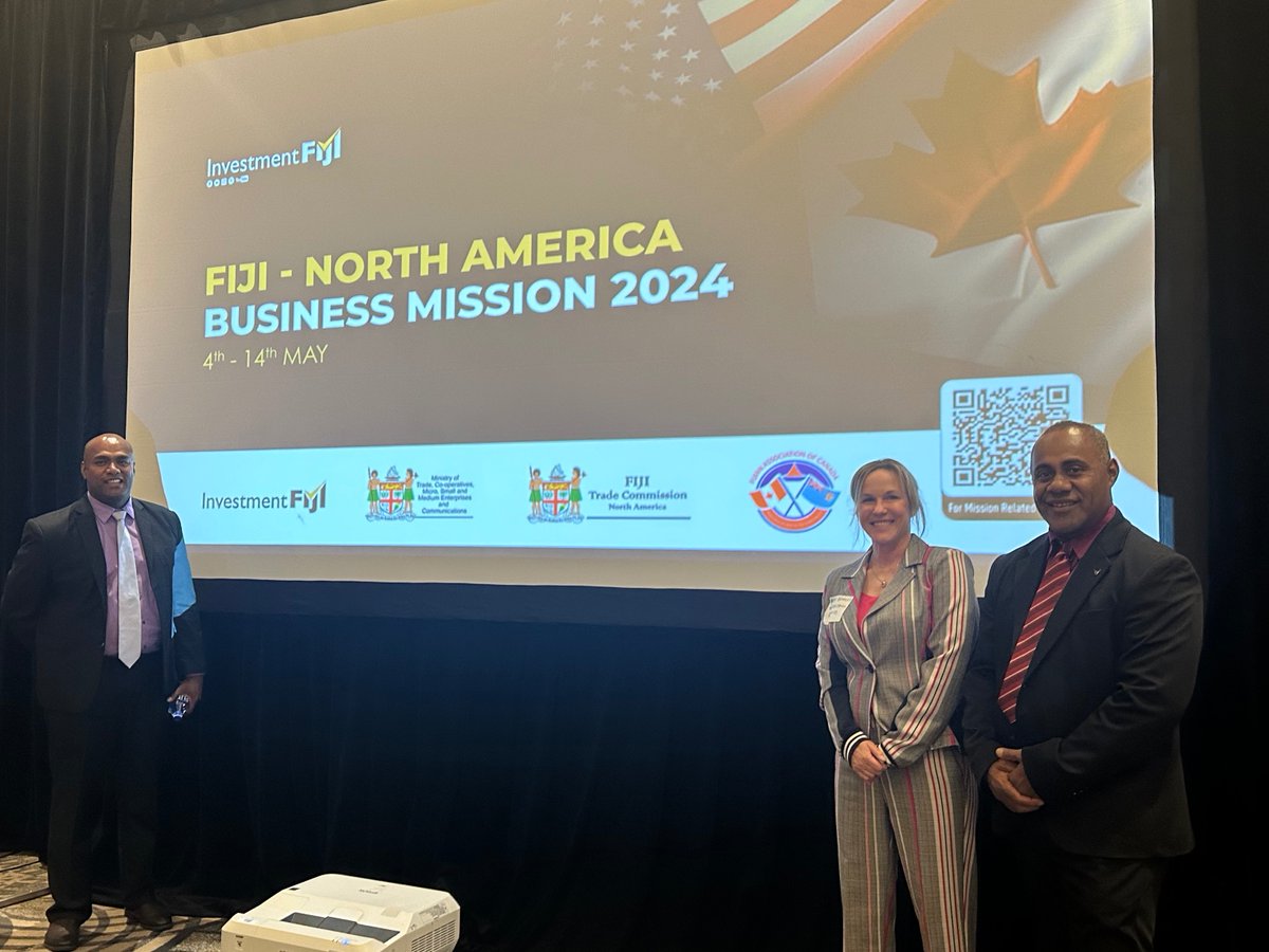 AWETSXV's tweet photo. Fiji's Director of Mines and Thunderstruck CEO @Bryce__Bradley in Toronto https://t.co/nzlWLxAoGj