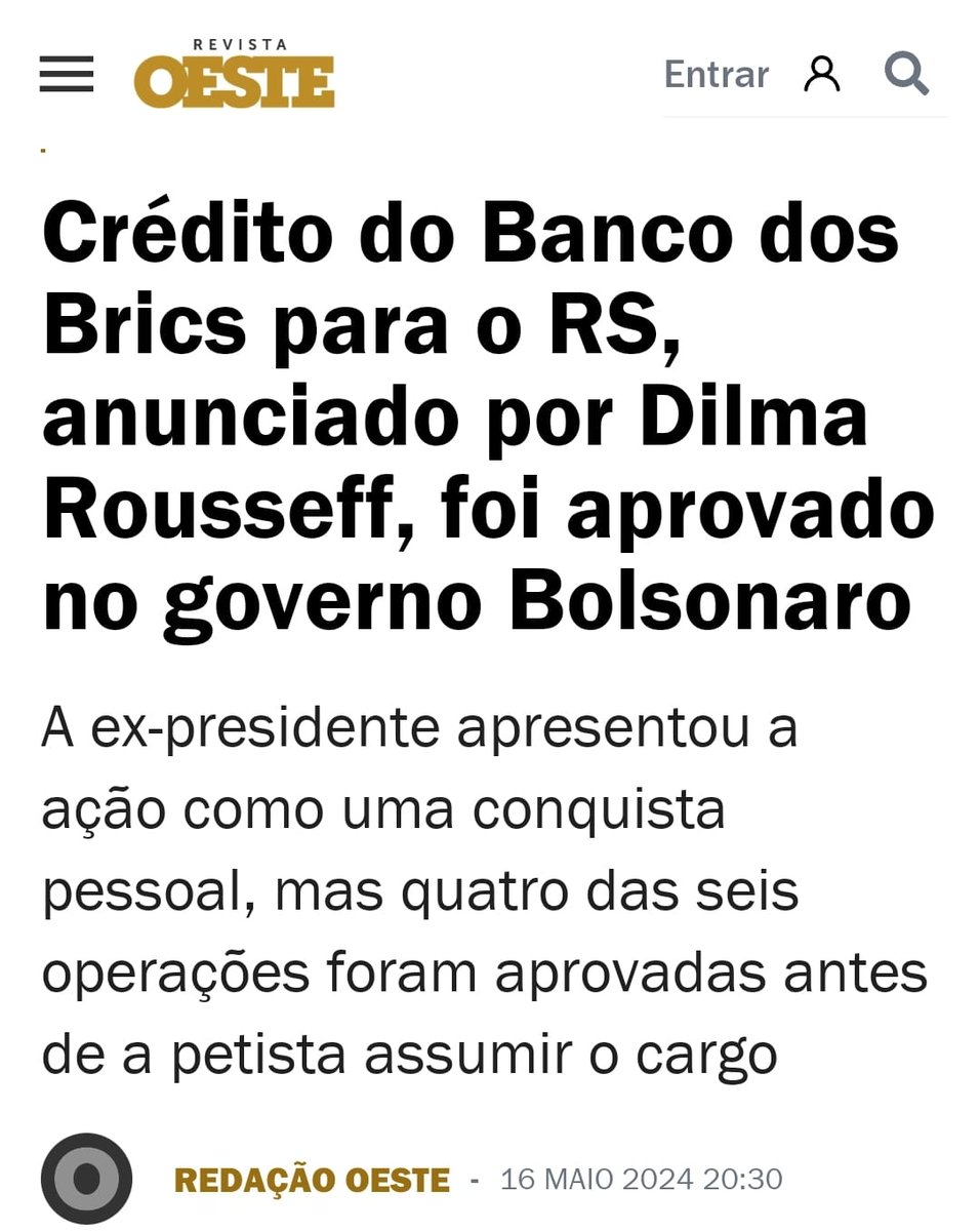 Negona Do Bolsonaro (@BolsonaroNegona) on Twitter photo 2024-05-17 01:20:25