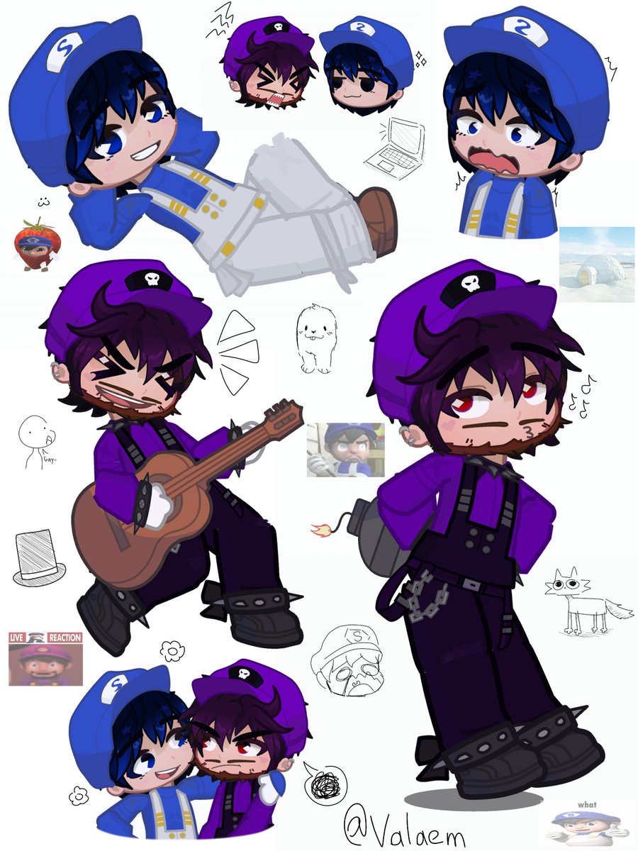 I made smg4 and smg3 in gacha club

If enough people like it I will make tweening animations with them in the future heheheh #smg4 #smg3