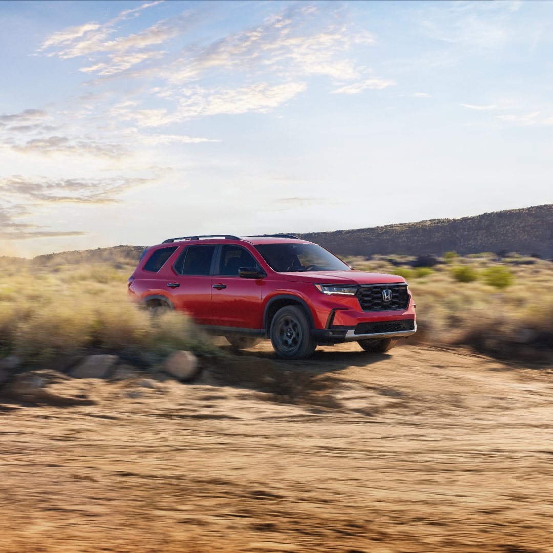 Ready for your next adventure? Look no further than the Honda Pilot at Gallatin Honda! With its spacious interior, advanced safety features, and rugged performance capabilities, the Pilot is your ultimate companion on the road less traveled. #HondaPilot #FamilyAdventure