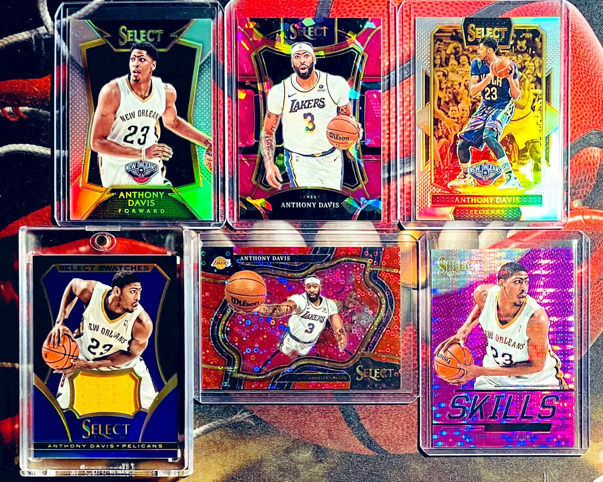 wileycollects's tweet photo. With Select droppinโ you know I had to pull out a few ADโs from the PC to compareโผ๏ธ
Hereโs a few favs, including this years Mezzanine ๐ฅ๐ฅ๐ฅ
Which year/level/parallel is your favorite?
#paniniamerica #PaniniSelect #SelectBasketball #anthonydavis #thehobby @CardPurchaser https://t.co/EWcceqAjo3