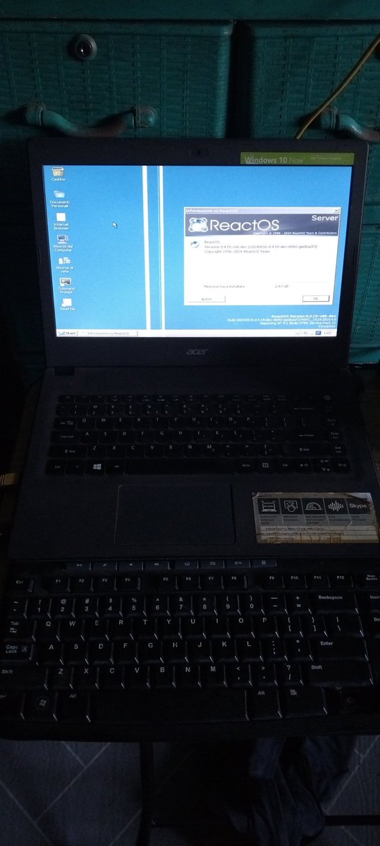 thebelovedmoon's tweet image. after multiples of considerations, I&apos;m happy to report that #ReactOS build 8092-ge0ba2f3 with msvc debug is confirmed for working on Acer Aspire E14 (E5-473-30N5)!! related blog to be published within the month~💻