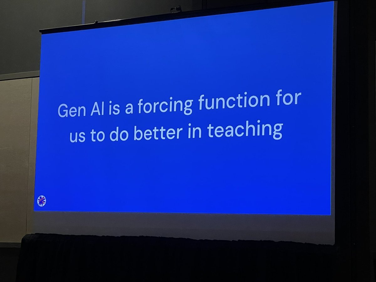 ProfGS_'s tweet image. Inspiring day at the Education Summit @pycon #PyCon2024 #foodforthought
 These resonated with me: