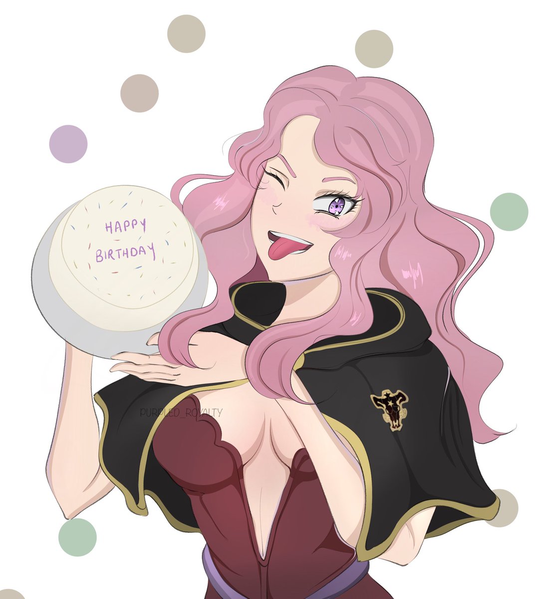 Happy Birthday Vanessa 

#BlackClover #BlackCloverFanArt