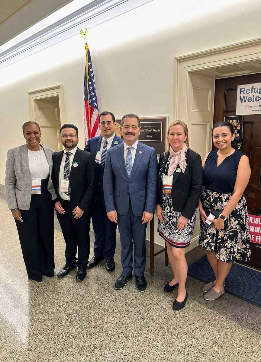 LuisSanchezAto's tweet photo. Proud to advocate for the US health system! Just finished ACP Leadership Day on Capitol Hill with voices from all 50 states! We were heard! @ACPIMPhysicians #HealthcareAdvocacy #ACPLD #IMProud #AccessToCare #PatientsBeforePaperwork https://t.co/s7DW2BC0G4