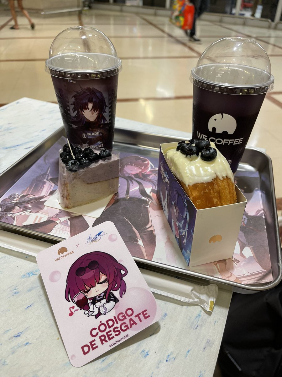 DonaLarocas's tweet photo. Vim ver como está a collab da WeCoffee e Honkai! ✨ uma delícia como sempre :P
Ganhei alguns mimos fofos dps vou postar
#HonkaiStaRrail #wecoffee https://t.co/Nr8ZRsyP6C