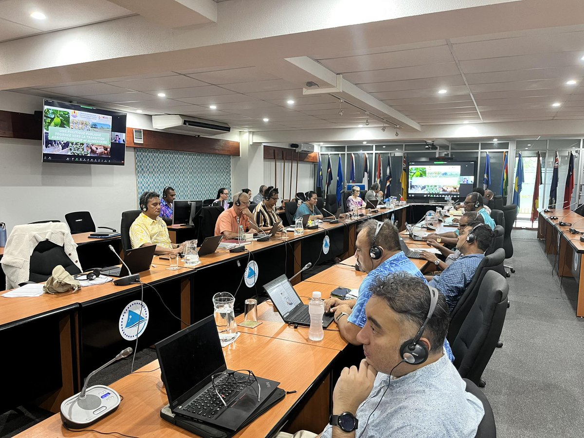 #PacificAgriculture | 🌳 9th Regional Meeting of Pacific Heads of Agriculture and Forestry Services 🌎 #PHOAFS 🗣️Day 3: countries & partners' statements of key highlights & priorities; Rare opportunity to hear directly from sector leaders in one forum👏 @FAOPacific-@TongaPortal