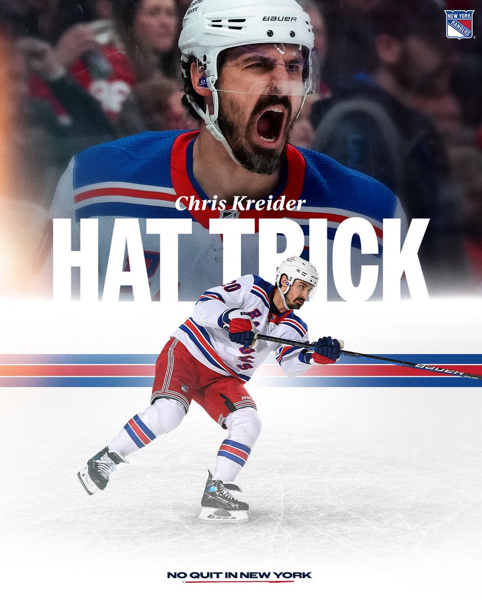 NYRangers's tweet image. CHRIS KREIDER.