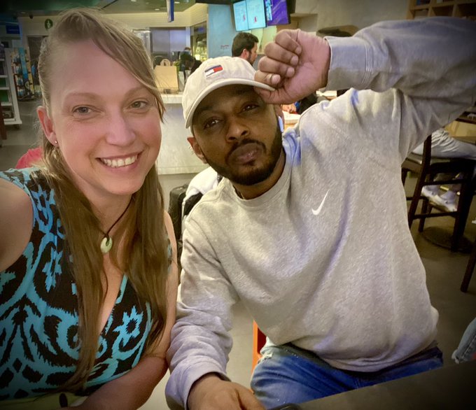 You never know who you will run into at an airport 🫶🏻. Friends made! @spaceshiprick https://t.co/Tcx<a href="/tag/nationalflashatruckerday"class="tags"><span>#nationalflashatruckerday</span></a>