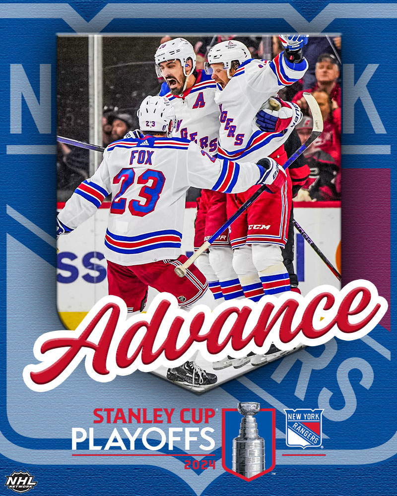 THE @NYRANGERS ARE HEADING TO THE EASTERN CONFERENCE FINAL! 

#NYR | #StanleyCup
