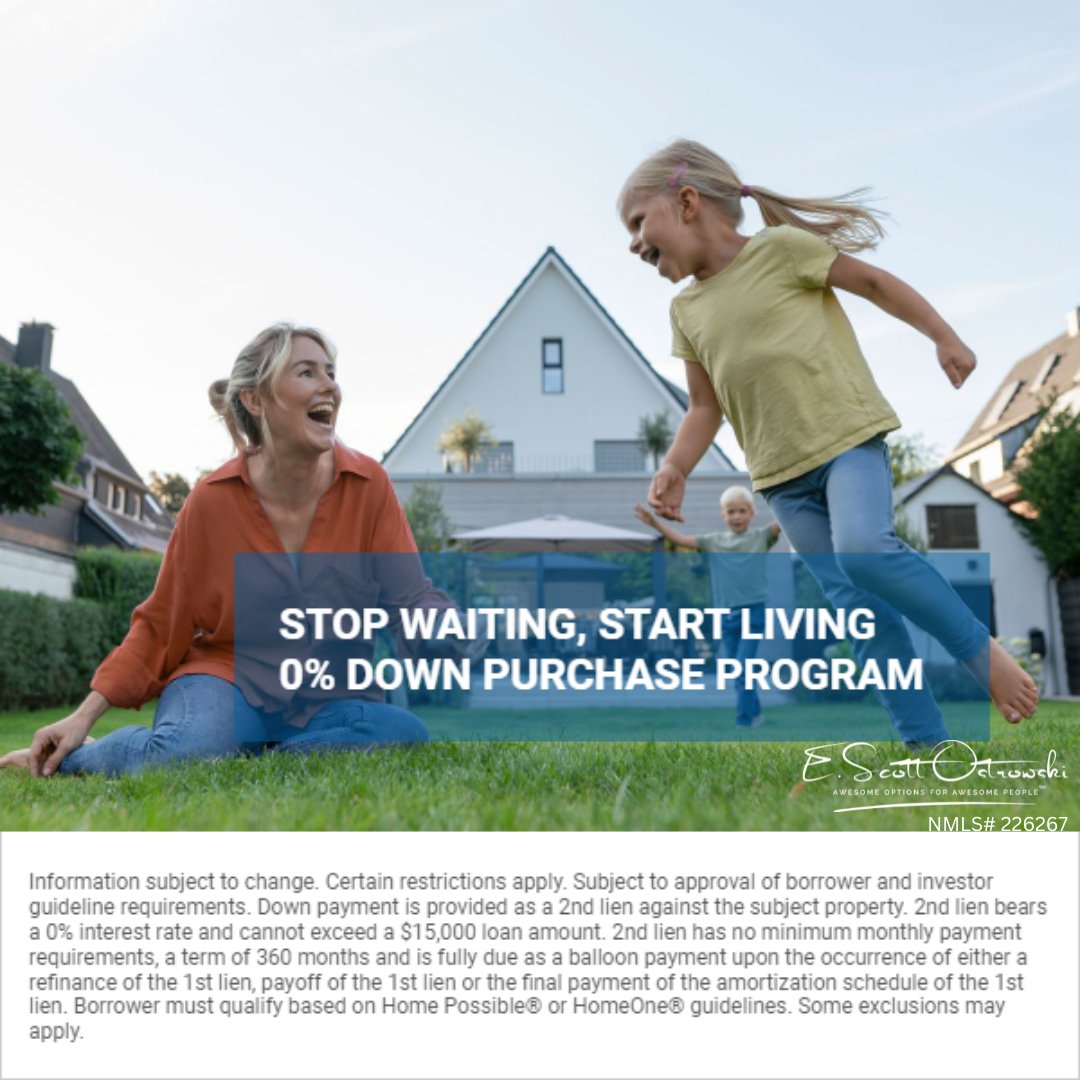 Exciting News! 😀 Say Goodbye to Hefty Down Payments with Our New Zero Down Home Purchase Program. Your Dream Home is Now within Reach! 🏡 DM Me to Get Started! 👍 #homeownership #zerodownpayment #dreamhome #homeownership #homebuyer #yournewhome #stoprenting #firsttimebuyer
