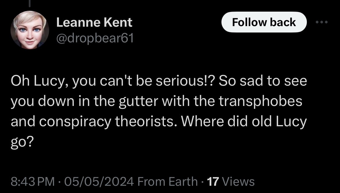 Hi Leanne. Thank you for reaching out multiple times and showing the world who you really are in defence of your views. I’ve been trying to find evidence that you willingly attempted to engage “with the coherent and nuanced issues here” but thus far, all you’ve done is attack me,