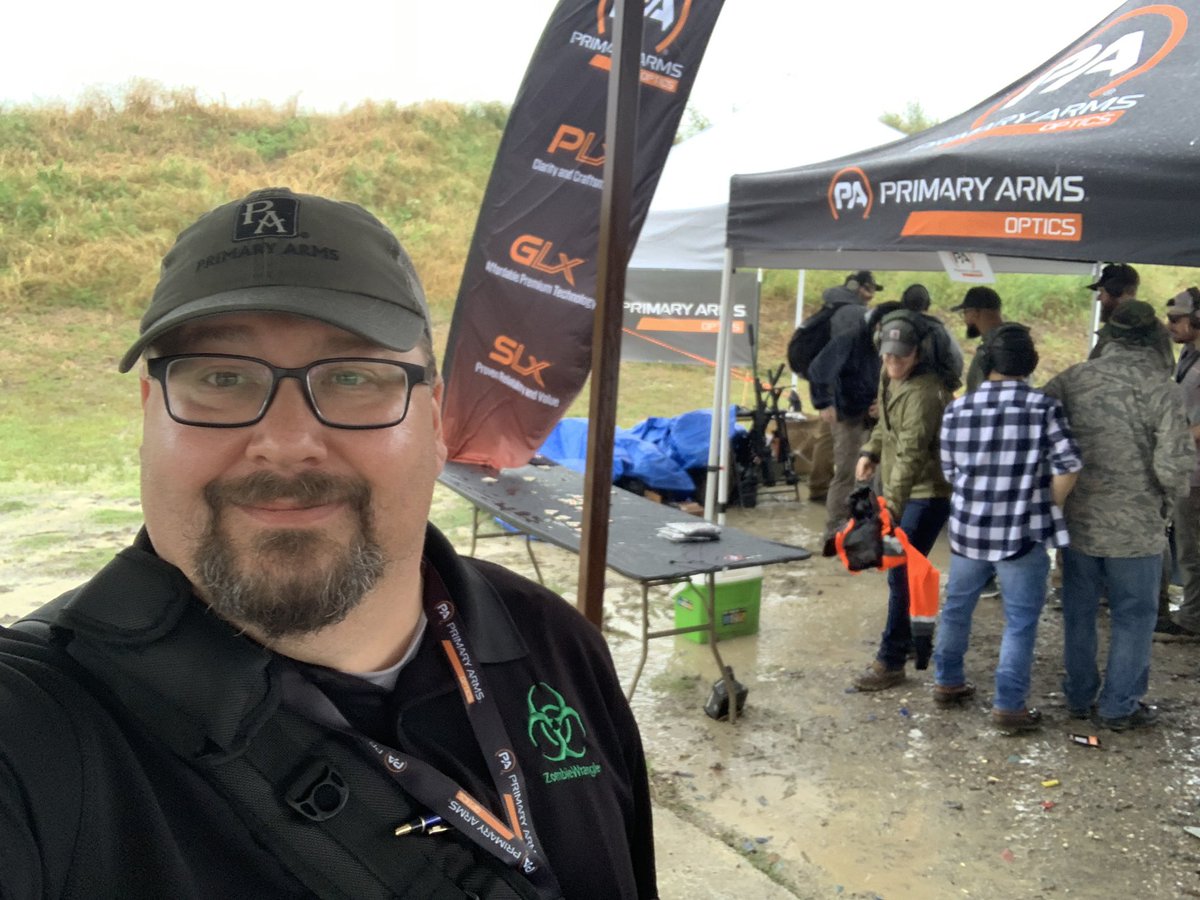 Soggy mess <a href="/PrimaryArms/">Primary Arms, LLC</a> Range Day, but for those that stuck it out got to see lots of great new offerings from a bunch of stalwart manufacturers who braved the lightening and thunder to show their wares.