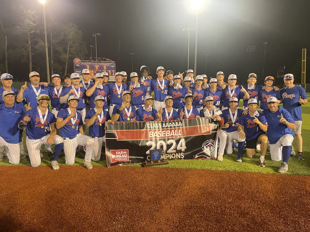 The Dynasty and the Dominance continues for @jprepbaseball . They win their 7️⃣TH straight championship defeating PCS 9-4 in game 3 of the 6A MAIS Finals @JPsports @msais