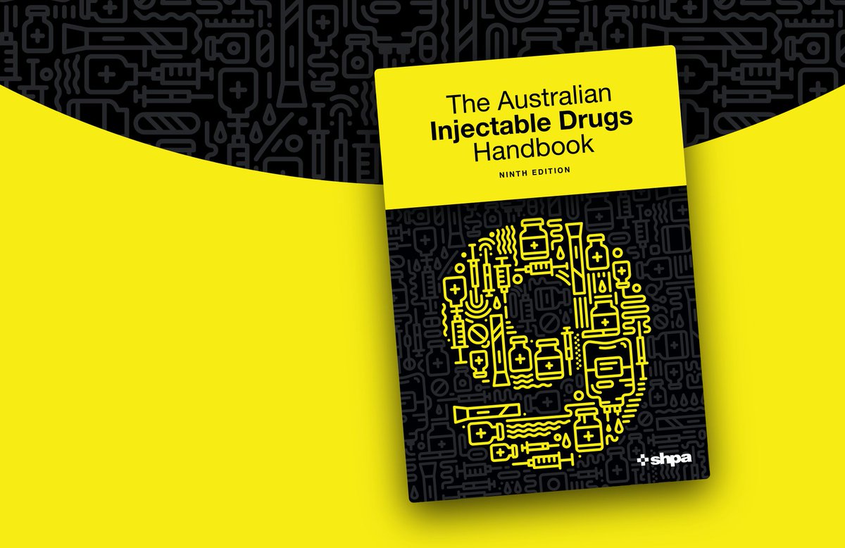 Does your ward have the latest yellow book on hand yet? Now is the time to replace out-of-date copies! Purchase the Australian Injectable Drugs Handbook (AIDH) 9th edition today 💉 → buff.ly/3UNQh10
