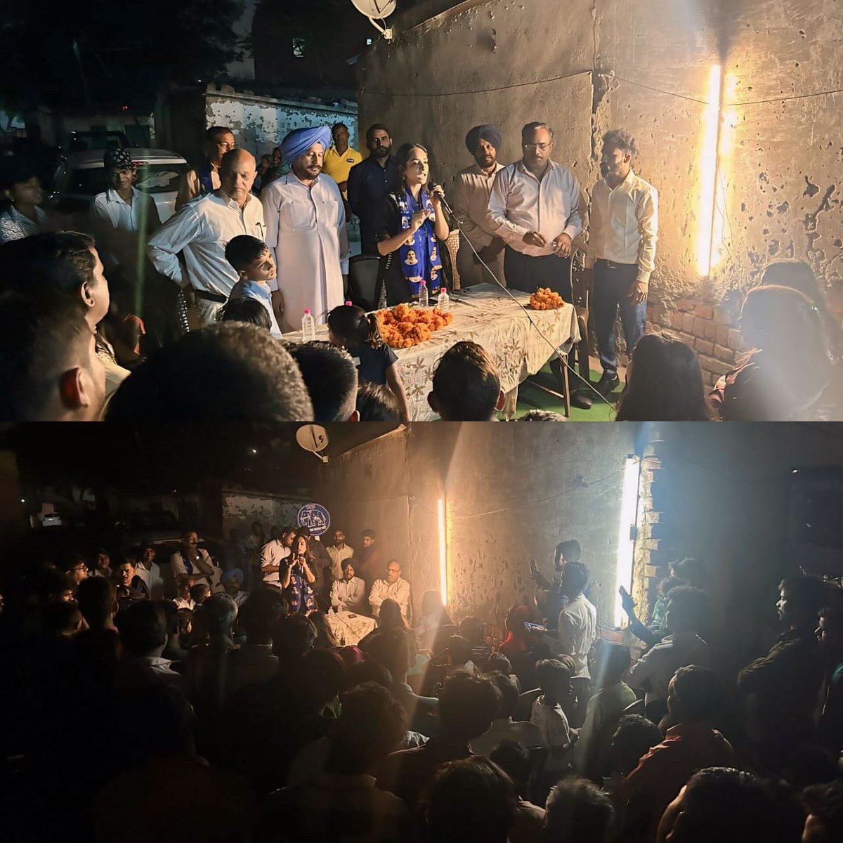 देर रात हुई Faidan Nizampur के साथियों से मुलाकात #voteforbsp #votefordrritu #voteforchange #chandigarhloksabhaelection