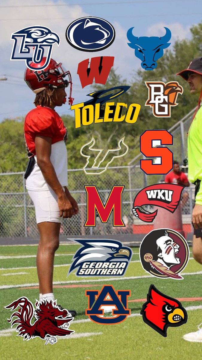 Recruiting this spring has been through the roof. I’m blessed 🔥#agtg