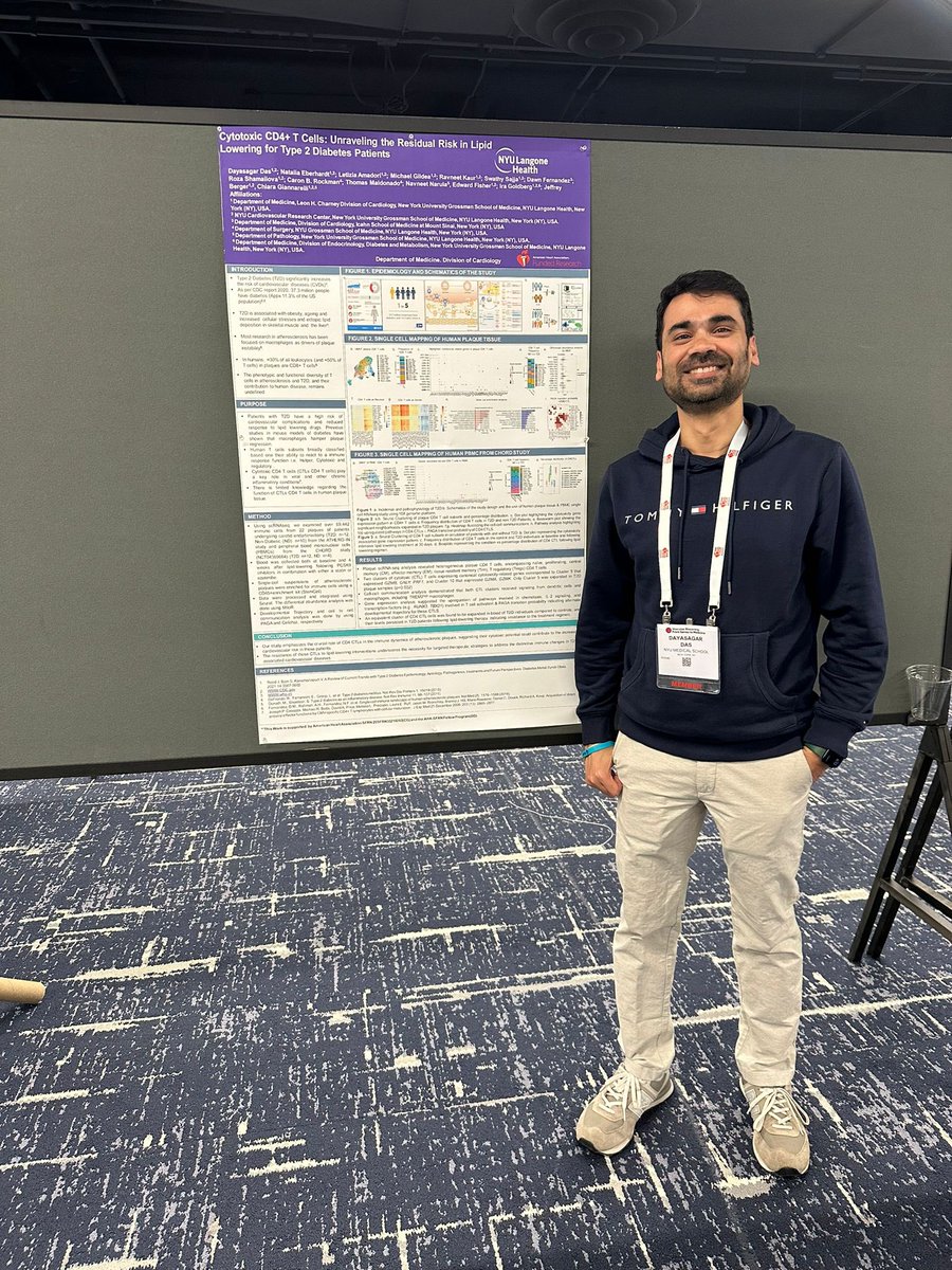 GiannarelliLab (@giannarellil) on Twitter photo Congratulations to our trainees <a href="/nati_eberhardt/">Natalia Eberhardt</a> and <a href="/dayasagar84/">Dayasagar Das, PhD</a> for kicking off #VascularDiscovery24 with their amazing poster presentations ! ππ Congratulations to our trainees <a href="/nati_eberhardt/">Natalia Eberhardt</a> and <a href="/dayasagar84/">Dayasagar Das, PhD</a> for kicking off #VascularDiscovery24 with their amazing poster presentations ! ππ