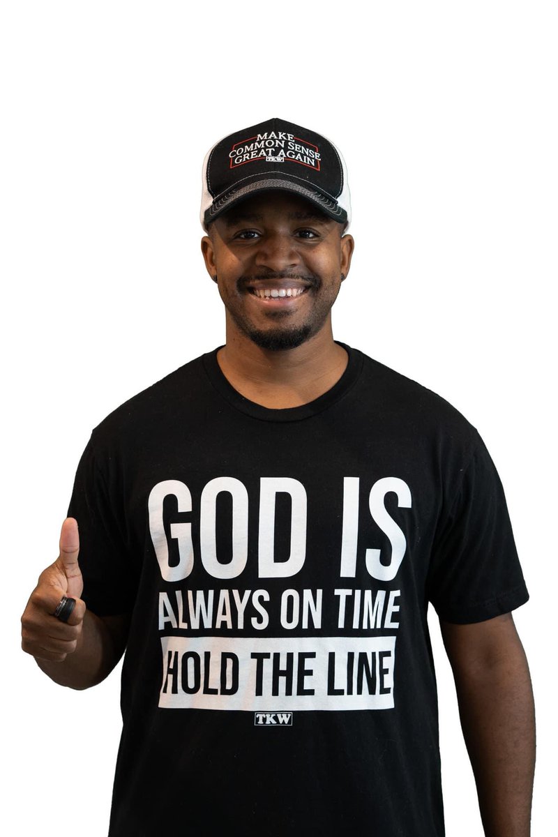 GOD is always on time, Hold the Line! This is one of my favorite quotes! If you want the shirt or mug you can get it on my site. Use Code ( HOLD) 🙏terrencekwilliams.com/products/god-i…