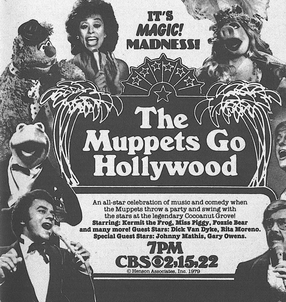 📺CBS Primetime, May 16, 1979: — 'The Muppets Go Hollywood'