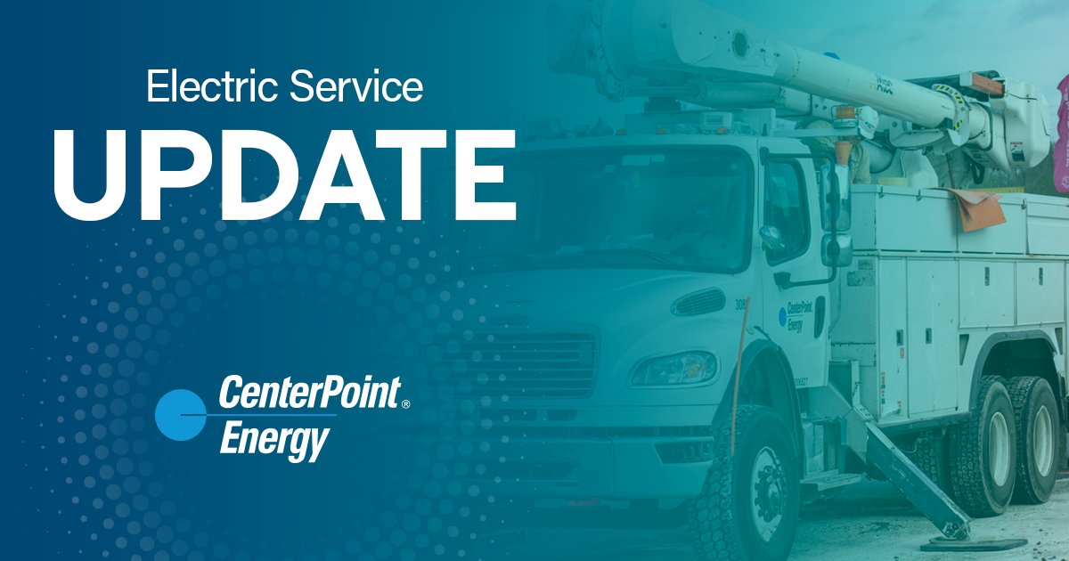 #HOU A fast moving but severe weather system has caused widespread power outages across the service area. As a result, outage updates via Outage Tracker and Power Alert Service® as well as our ability to provide estimated restoration times may be delayed or unavailable. They are