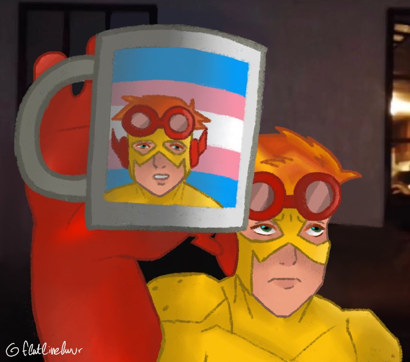 i need this mug tbh #kidflash #WallyWest