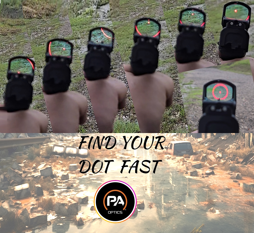 With the @primaryarms_optics 250 MOA circle-dot reticle - your eyes and hand work together to get the dot centered and get rounds on target. #PAORangeDay2024