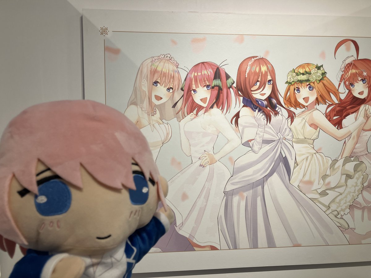 🌸好評開催中！🌸
「五等分の花嫁展 MESSAGE petit」 最終会場
京都会場本日もオープンいたしました！
皆様のお越しをお待ちしております✨
gotobun-exhibition.com

#五等分の花嫁 #五等分の花嫁展