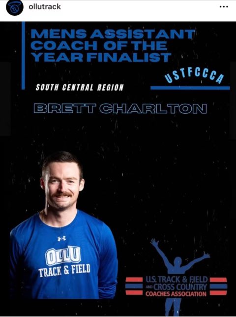 Huge congratulations to former Eureka High School athletic standout, Brett Charlton II. College Coach in Texas and was just selected as Assistant Coach of the Year Finalists representing the South Central Region!