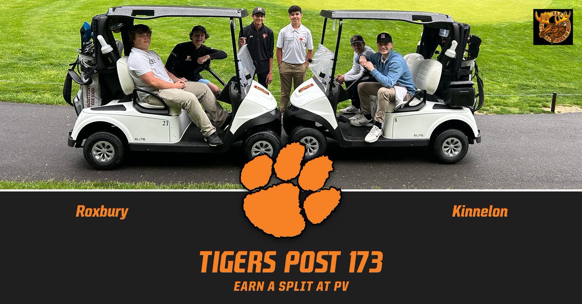 Season best (+29)  @PantherValleyCC today. Armstrong birdies both par 3’s for a 42.  OMelia matches with 42. Liam 44, Rocco 45, Keegan 47, Shay 48.  Everyone in the 40’s. Terrific progress this season. @HHSTIGERS @bigstatesports @dailyrecordspts #njgolf