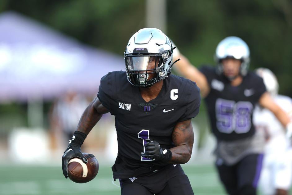 #AGTG After a great conversation with @CoachC_Byers and @ToughOn I’m blessed to receive a offer to @PaladinFootball ! #HCville