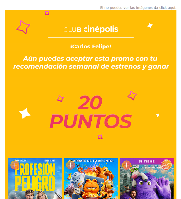 ElCharloss's tweet image. Y siguen mandando promos para que el saldo y los puntos se los gaste algun empleado en otro estado.
#ClubCinepolis si eso se filtro imaginate los datos porque siguen los bancarios si llegas a pagar por la app.