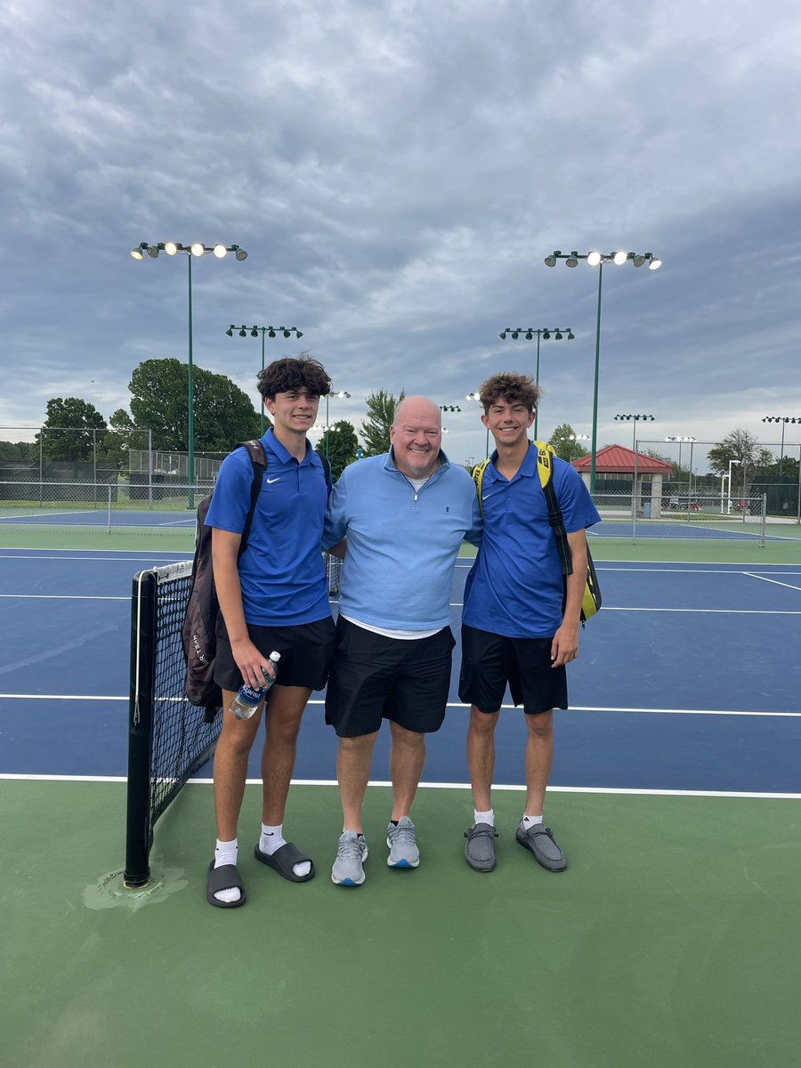 Congrats to these two guys for making history and winning a match in the State Tournament. Lost in the Quarters and then a tough one on the backside. They both have a lot to be proud of and represented our program and our school very well.