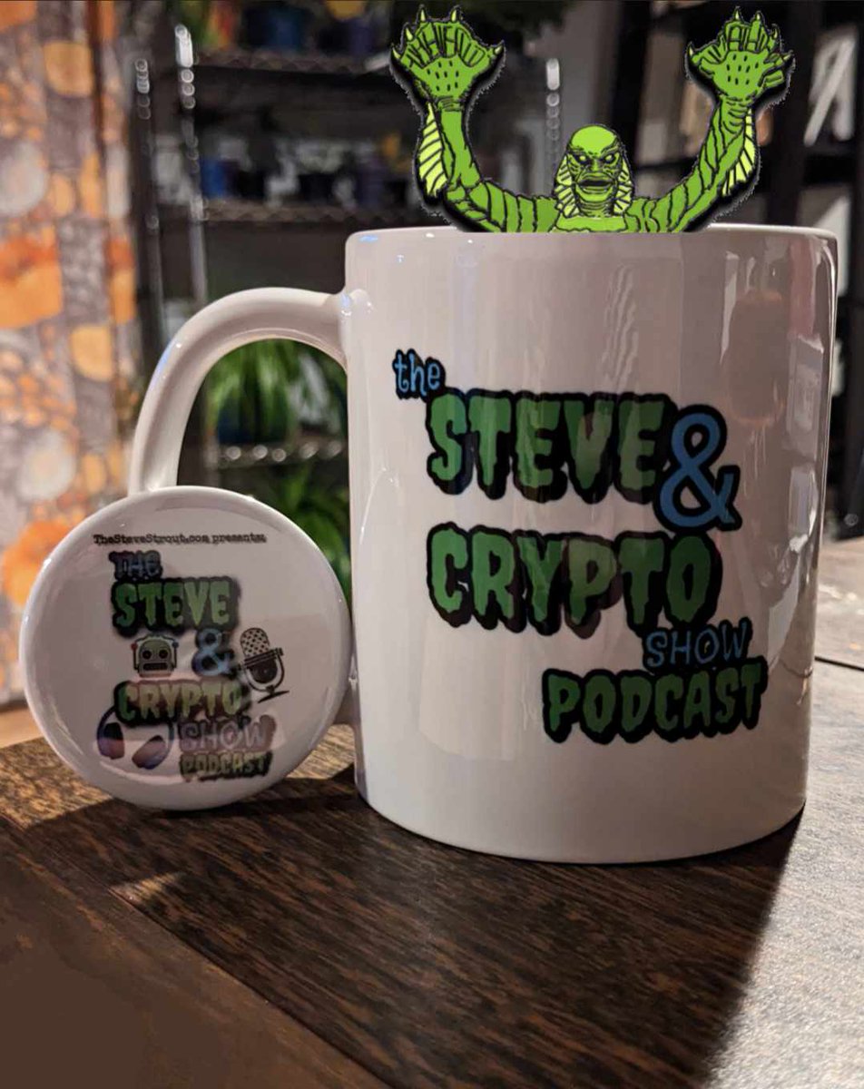 thestevestrout's tweet image. We have a merch sale going until May 21st! Visit the Steve &amp;amp; Crypto merch shop at etsy.com/shop/SteveAndC… and check it our !! #SteveAndCryptoShow #promotehorror #Repost #popculture #podcast #mutantfam #merch