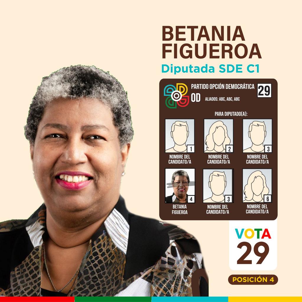 ¡Es hora! Contigo, vamos a ganar la primera candidatura ciudadana de la buena política. Vota 29, #BetaniaDiputada. 🤎 #OpciónDemocrática
