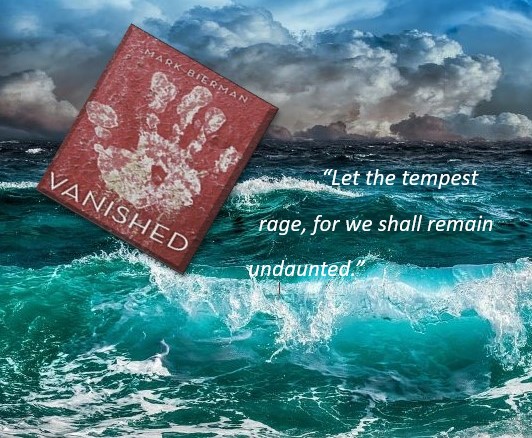 Courage is NOT the absence of fear; it's raising a trembling hand towards the abyss and giving it the finger. An eye-opening tale of courage and love. 50% of proceeds from book sales donated to help victims. Sample chapters and sales links available at markbierman.com