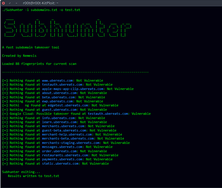 Subhunter - A Fast Subdomain Takeover Tool kitploit.com/2024/05/subhun… #Pentesting #CyberSecurity #Infosec