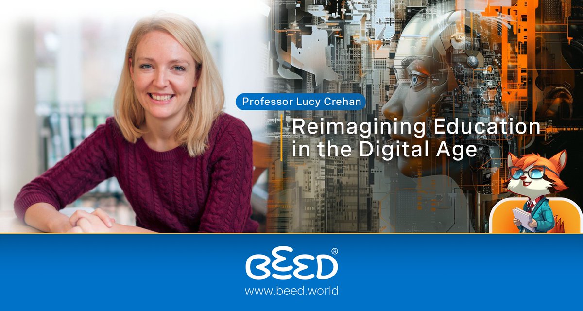 Professor Crehan's work focuses on using technology to enhance, not replace, the human element of education. 

Read the full case study in our blog here!
blog.beed.world/professor-lucy…

#BeED #EdTech #AI #Education #FutureofLearning #Learning #Students #Teachers