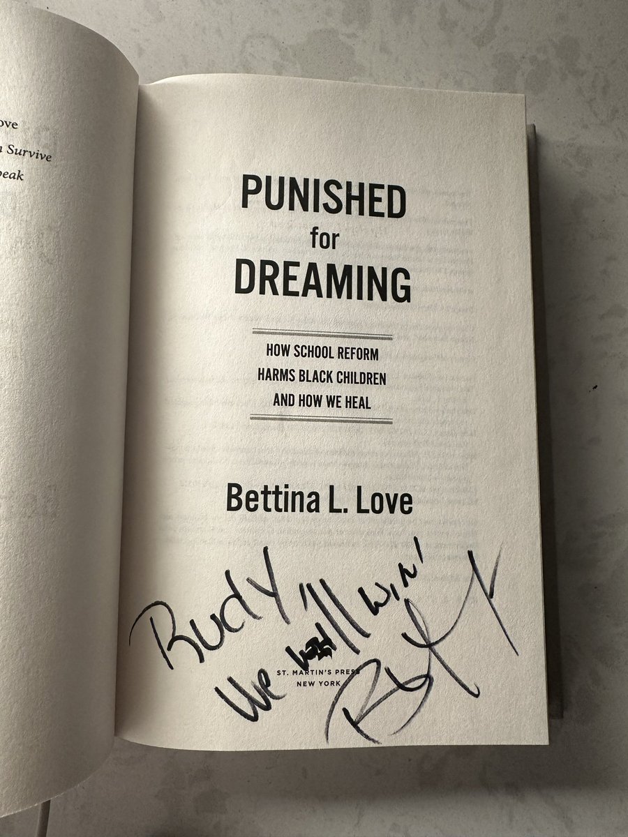 Day 1 of #RESPECT24. Great sessions including the beginning panel with @SVicGlass, leaving inspired by @BLoveSoulPower and having my book signed. #CSTAEquityFellows @csteachersorg