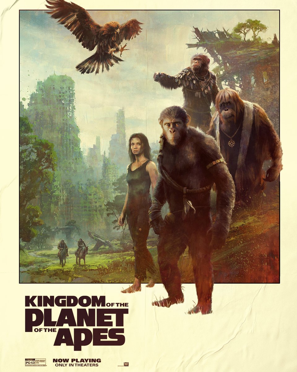 Creatieve posters van Kingdom of the Planet of the Apes 
