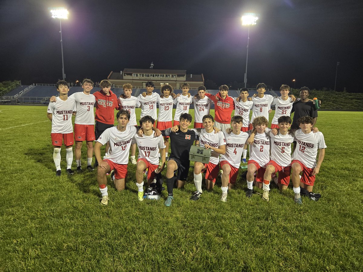 The Mustangs grab the road win with a 1-0 victory against Millbrook in their final regular season game. Congratulations boys. <a href="/MHSSports121/">Mustang Athletics</a>