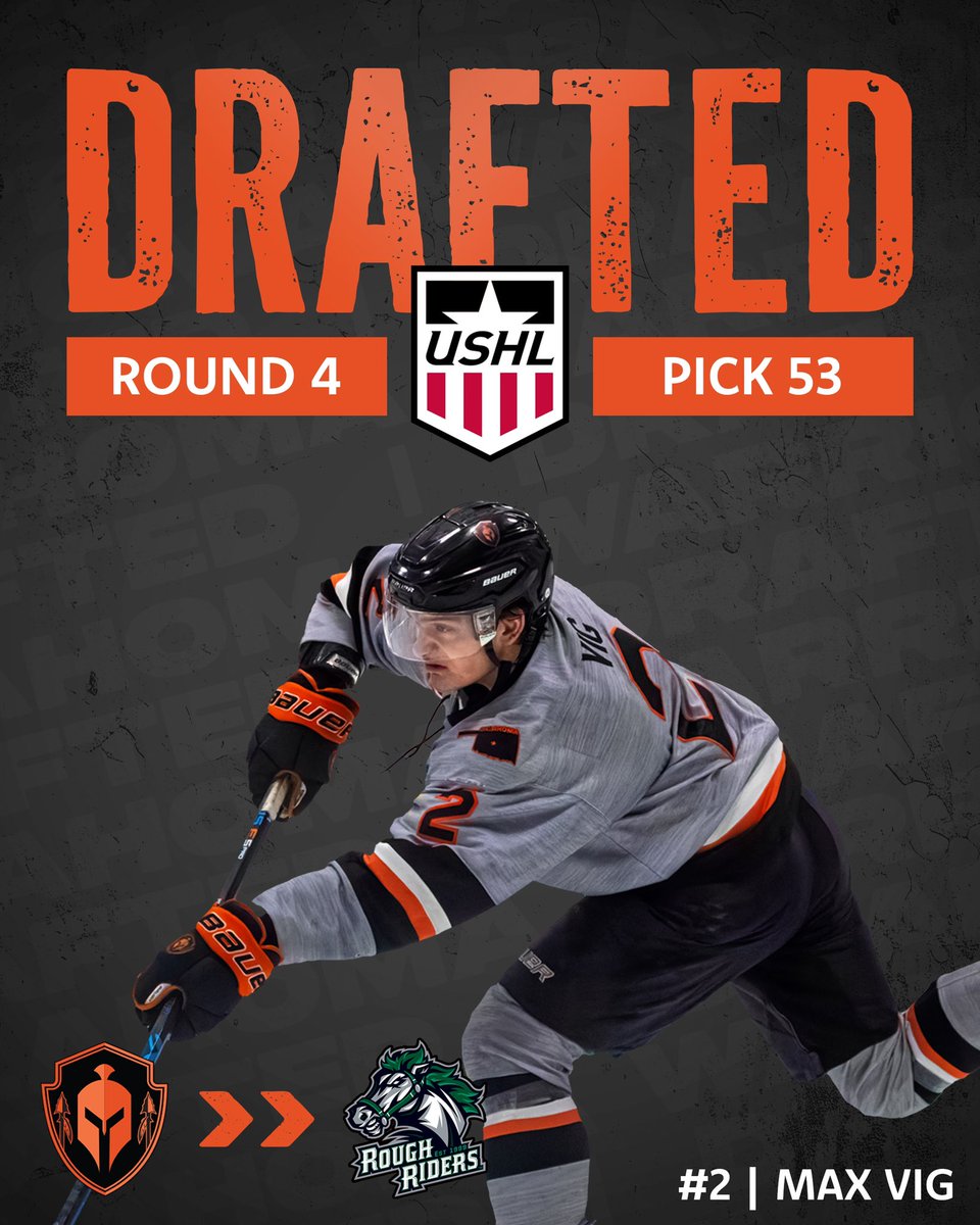 Oklahoma Warriors NAHL (@okwarriors_nahl) on Twitter photo Congratulations to Warriors defenseman Max Vig for being selected 53rd overall by the Cedar Rapids Rough Riders in the USHL draft!
Photo credit: <a href="/les_stockton/">les_stockton</a> Congratulations to Warriors defenseman Max Vig for being selected 53rd overall by the Cedar Rapids Rough Riders in the USHL draft!
Photo credit: <a href="/les_stockton/">les_stockton</a>