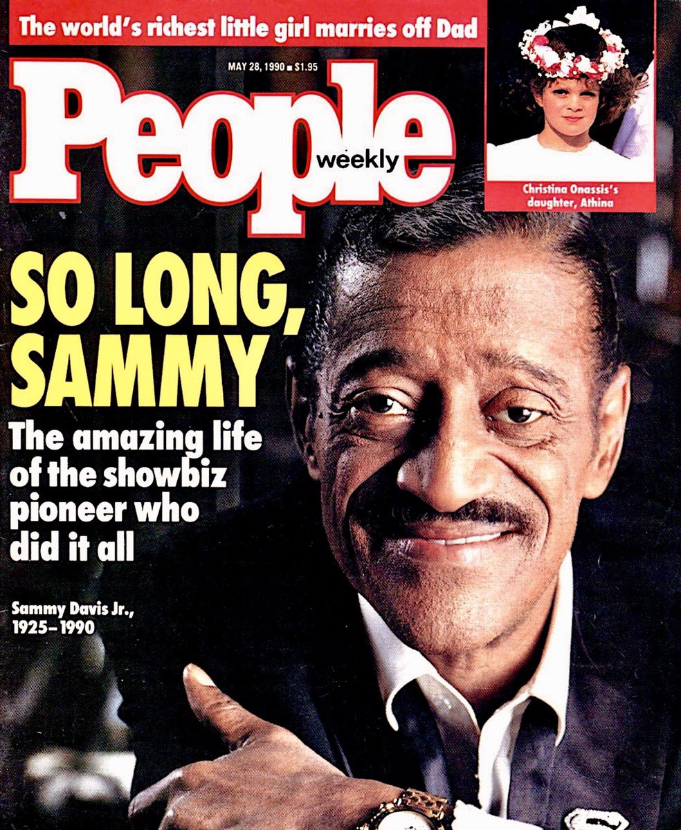 On May 16, 1990, Sammy Davis Jr. died at the age of 64