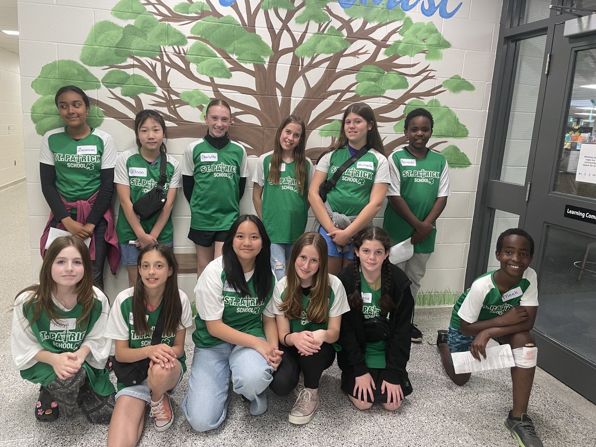 Thank you to our amazing Grade 6 Ambassadors for showing our newest Shamrocks the ropes and welcoming them to our St. Patrick Family! We can’t wait for all of our new Kinders to join us in September! ☘️ ⁦<a href="/PATocsb/">St. Patrick Elementary School</a>⁩
