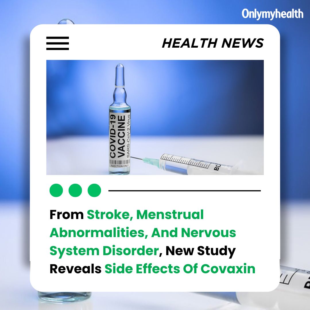 An observational study on Bharat Biotech's Covaxin has reported that about one-third of participants experienced adverse events. This follows recent admissions by AstraZeneca regarding side effects from its own COVID-19 vaccine. onlymyhealth.com/side-effects-o… #covıd19vaccine #covaxin