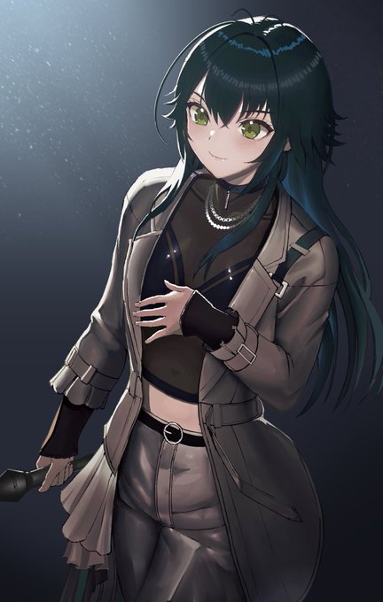 おはようございます☀
昨日の絵を加筆習作しました
月村手毬氏
#学マス 