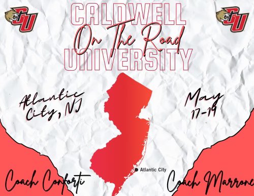 Coach Conforti and Coach Marrone will be looking for future Cougars this weekend in Atlantic City! 🏀🐾