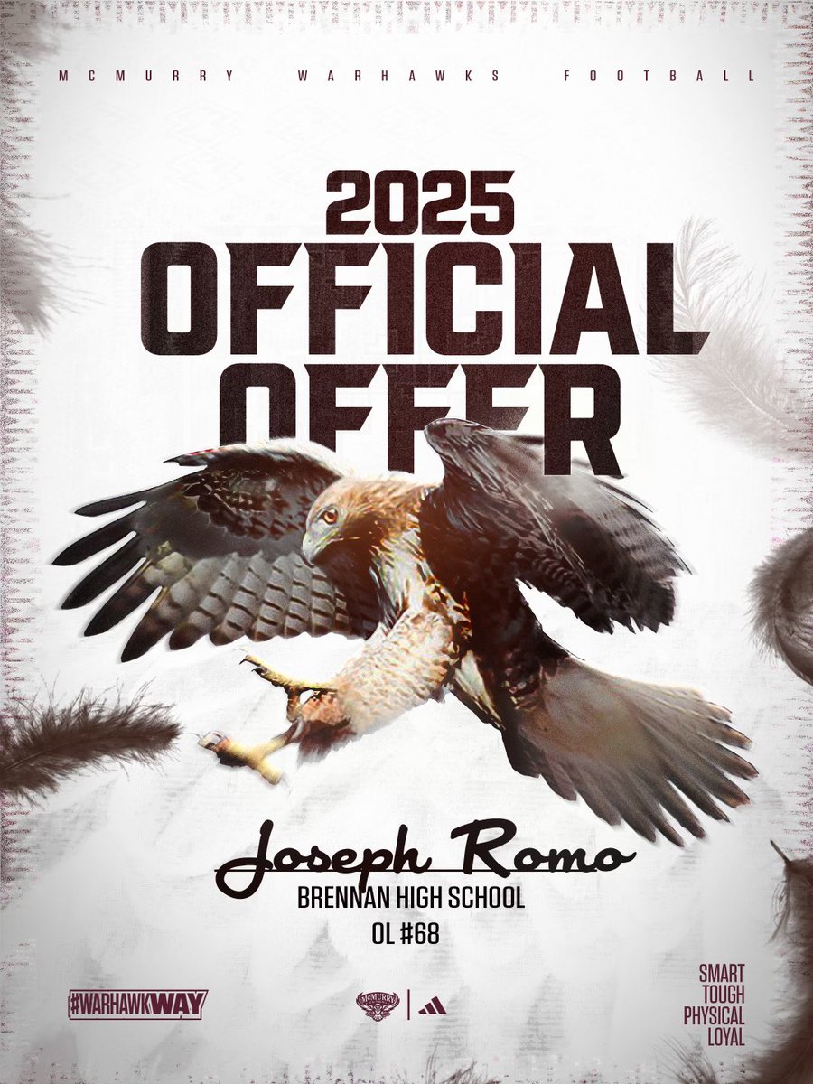J͟o͟e͟ (@josephromo68) on Twitter photo #AGTG After a great conversation with <a href="/CoachMNewby/">Matthew Newby</a> , I am blessed to say I have earned an offer from <a href="/McMURRYFOOTBALL/">McMURRY FOOTBALL</a> #AGTG After a great conversation with <a href="/CoachMNewby/">Matthew Newby</a> , I am blessed to say I have earned an offer from <a href="/McMURRYFOOTBALL/">McMURRY FOOTBALL</a>