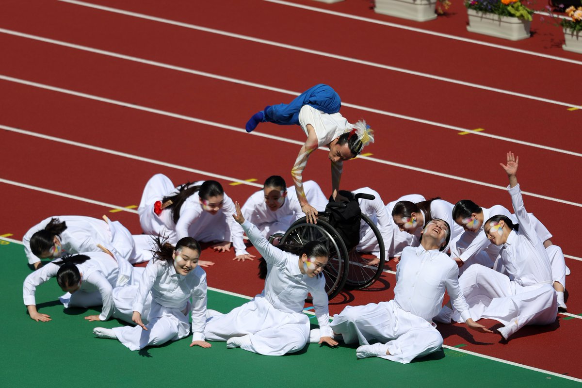 #Kobe2024 Opening Ceremony snaps 📸

@ Kobe 2024/Kazuyuki OGAWA 

#ParaAthletics @kobe2022wpac @Paralympics @ParaSport